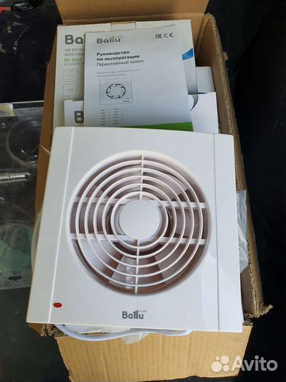 Бытовой Вентилятор в санузел, в ванную в туалет