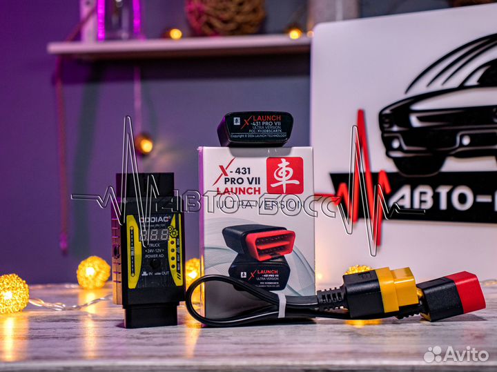 Лаунч Launch x431 PAD VII + 500 марок и курсы