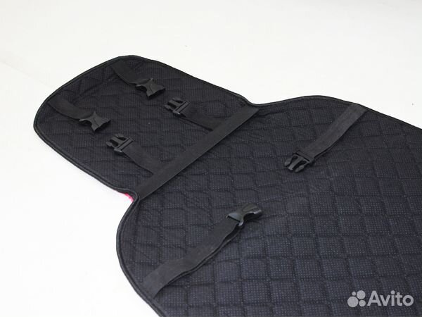 Накидки на сиденья алькантара красный, бежевая