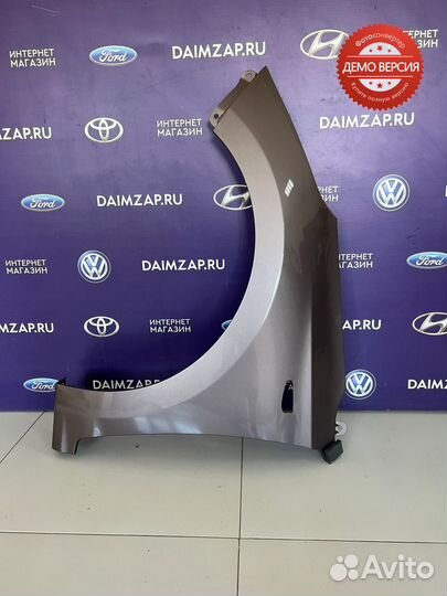 Крыло Hyundai Solaris (2017) левое / кофейный S4N