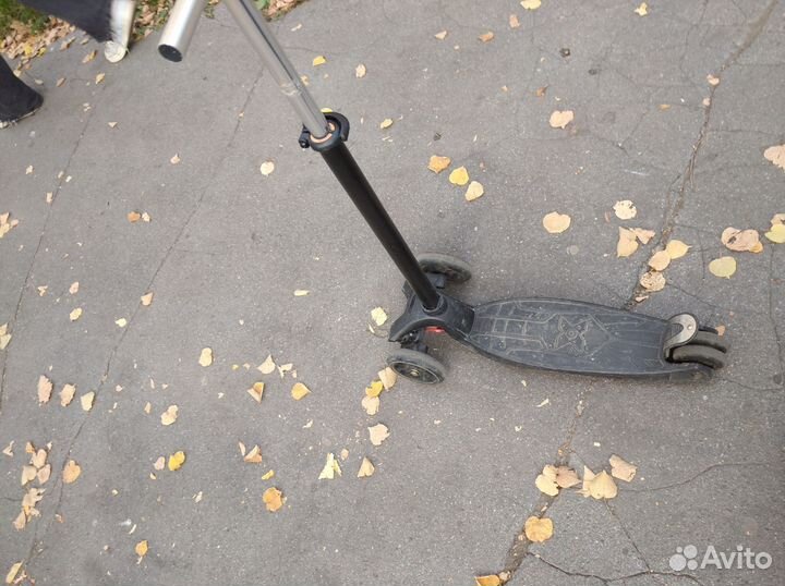 Самокат детский трехколесный бу