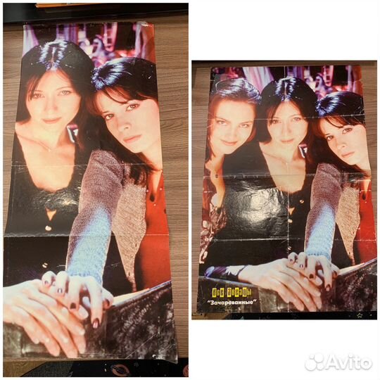 Коллекция постеры плакаты Зачарованные 12 шт