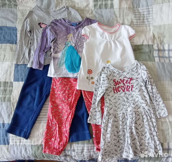 Пакет вещей на девочку 104
