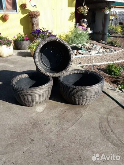 Кашпо горшок для цветов больших размеров