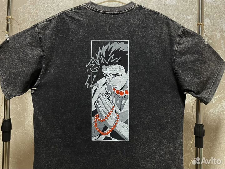 Футболка оверсайз мужская с принтом