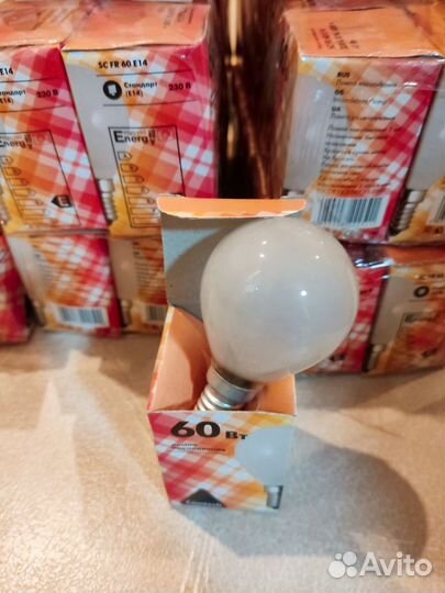 Лампочки Е14 на 60 Вт