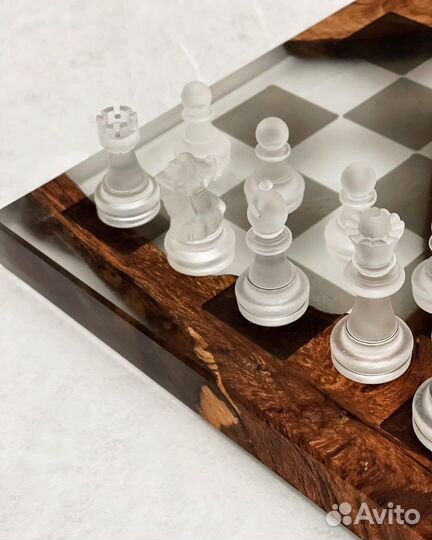 Шахматы ручной работы деревянные авторские