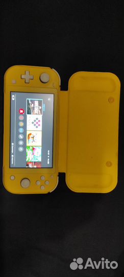 Прошитый Nintendo switch lite + флешка на 128