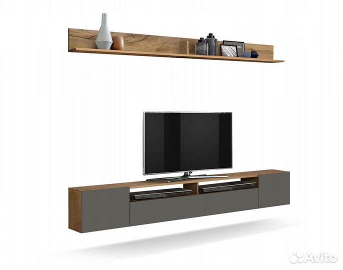 Тумба для тв с полкой новая в стиле минимализм