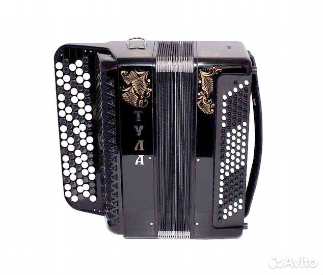 Тульская Гармонь BN-37-BK Баян ученический двухгол