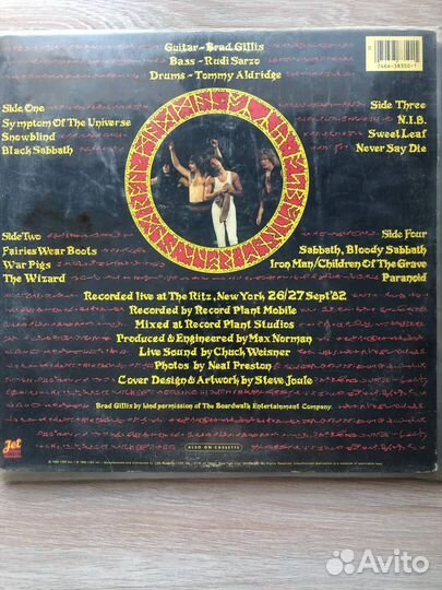 Виниловая пластинка speak of the devil