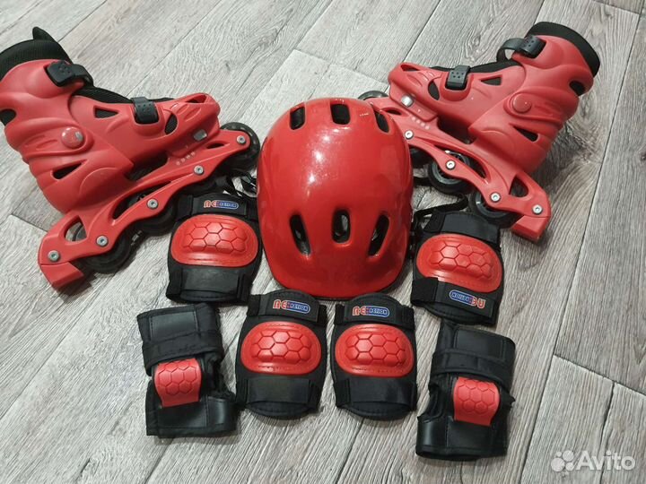 Детские ролики и защита