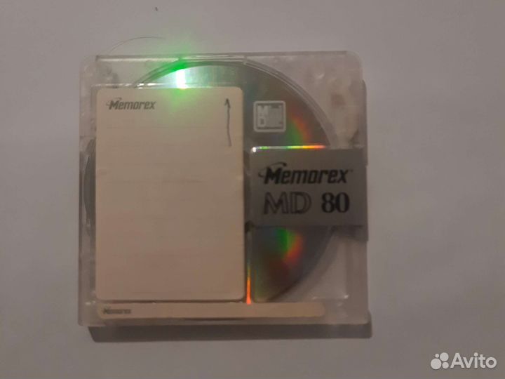 Минидиск. Memorex md 80 б.у