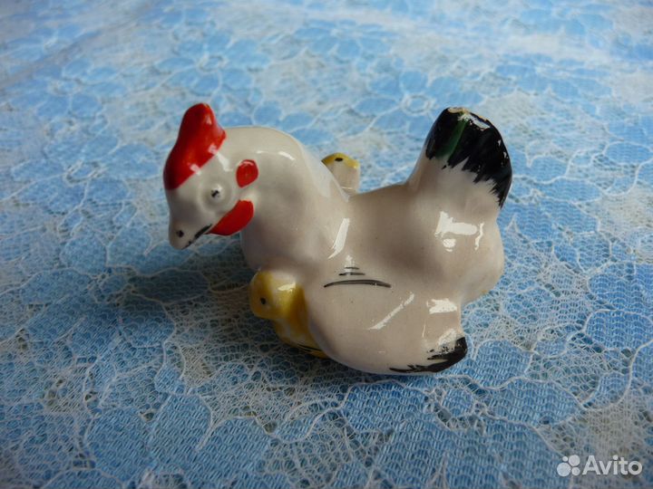 Фарфоровые винтаж статуэтки Скотный двор лфз СССР