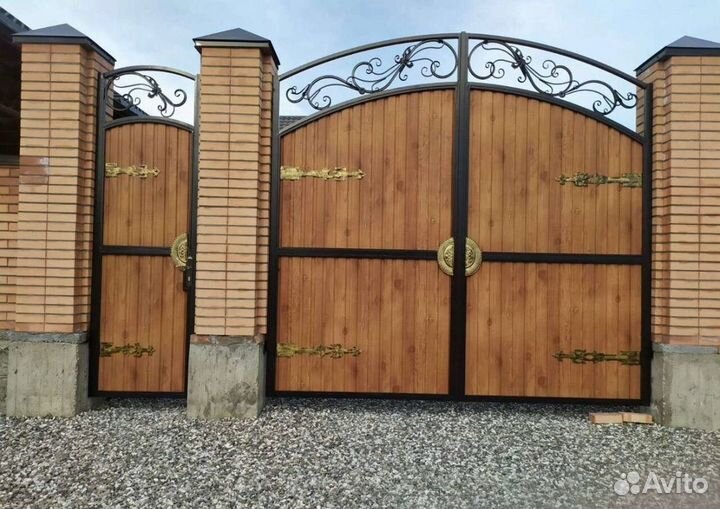 Кованые ворота