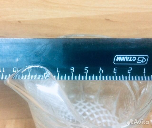 Кувшин с фужерами(стекло)