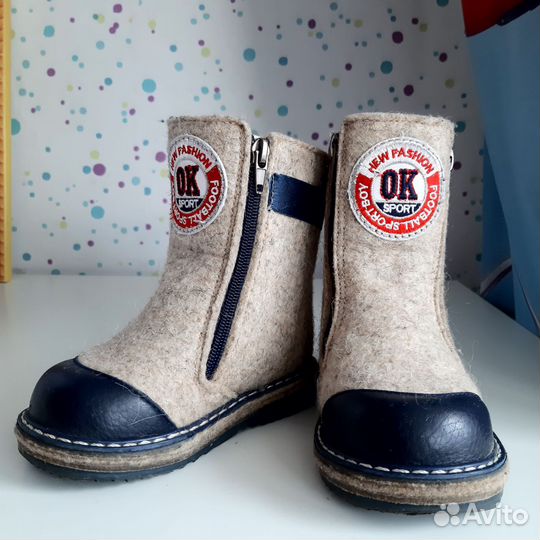 Детские войлочные сапоги.Размер 23