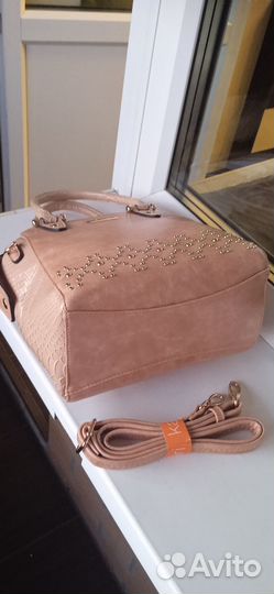 Новая пудровая сумка daniele patrici