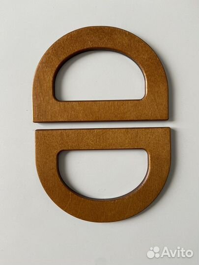 Деревянные ручки для вязанной сумки