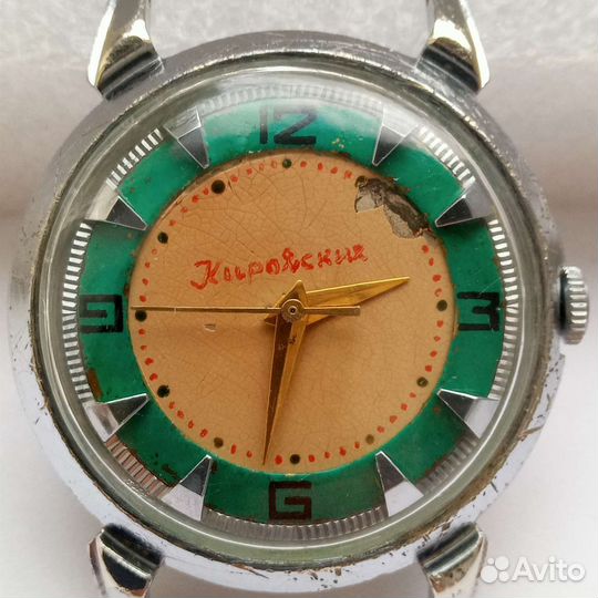 Часы СССР наручные Кировские краб