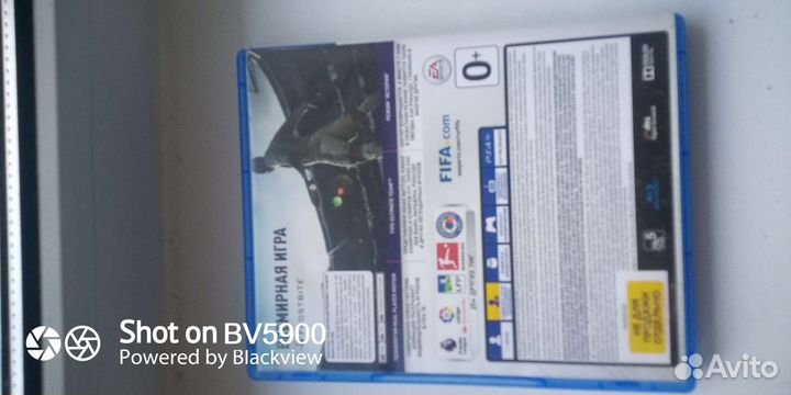 Диск для playstation 4 FIFA 2018