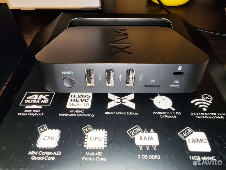 Android приставка MiniX Neo U1
