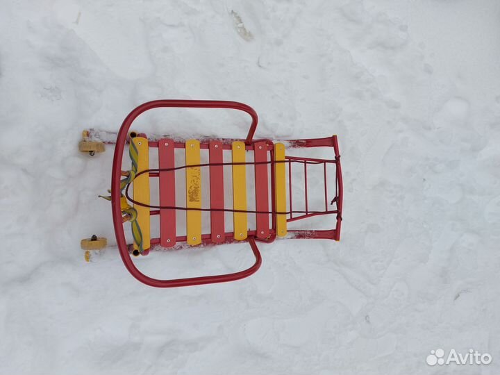 Санки металлические
