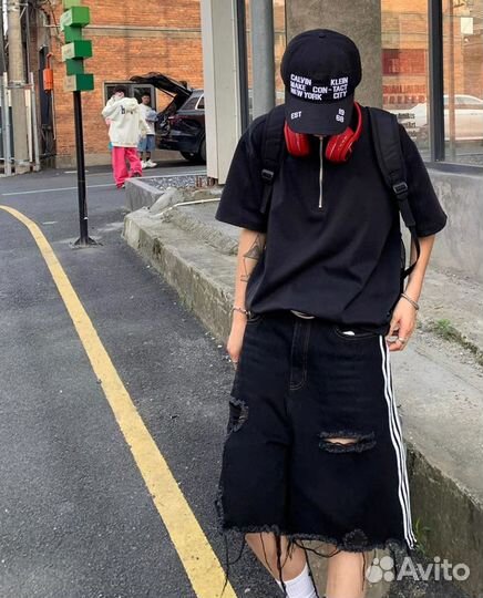 Шорты adidas x balenciaga type