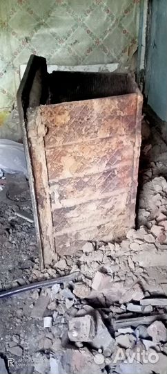 Каминная топка чугунная старинная