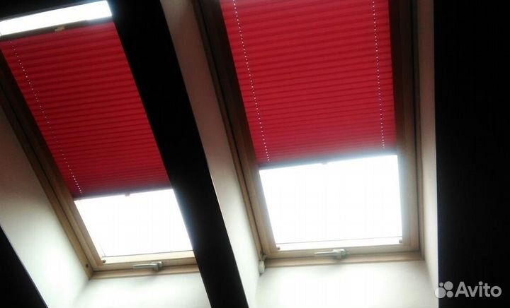 Шторы на мансардные окна