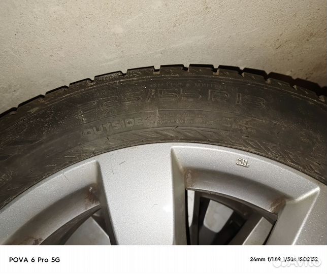 Колеса в сборе r18 летние Митсубиси аутлендер