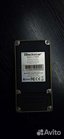 Гитарная педаль Blackstar LT Drive