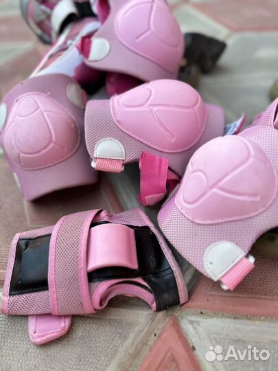 Роликовые коньки детские раздвижные