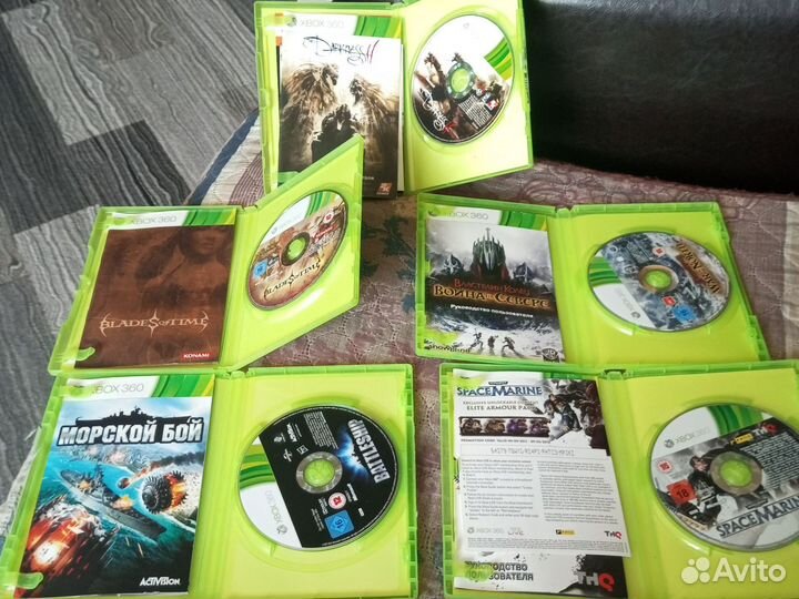 Диски на xbox 360