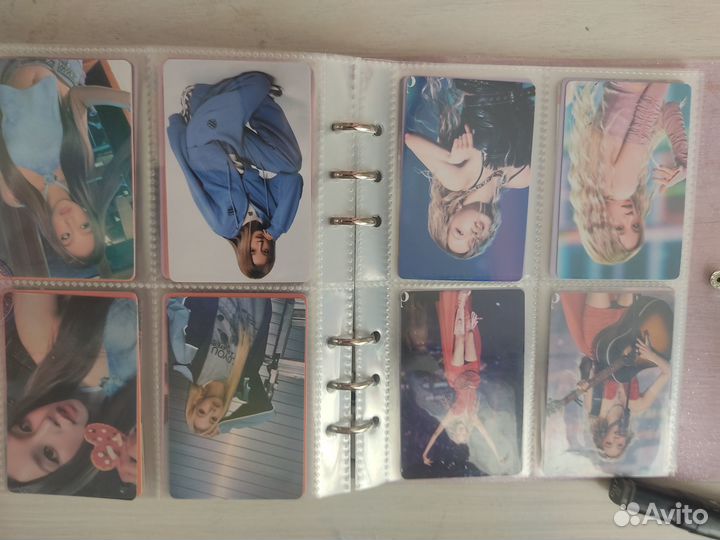 Карточки кпоп все не помещаются