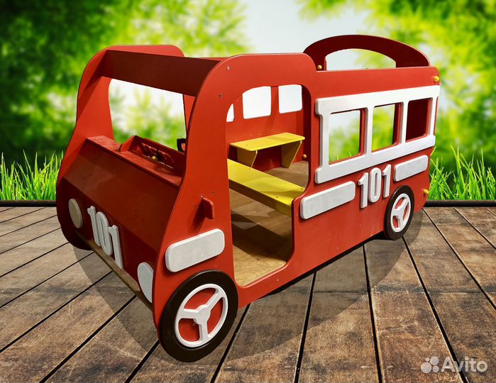 Машинка пожарная уличная