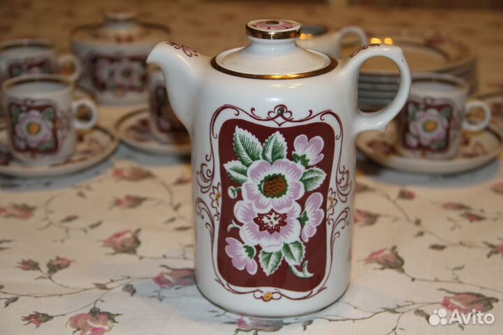 Кофейный сервиз дфз (Вербилки) СССР