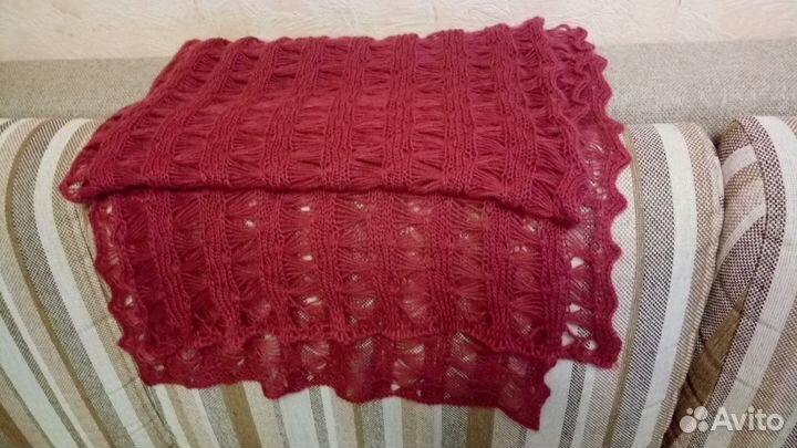 Пуховый палантин, шарф пуховый, шали