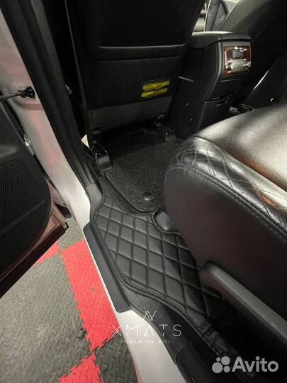 3D коврики из экокожи для Toyota Highlander (XU40)
