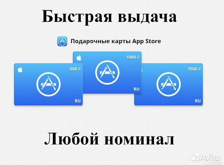 Пополнение счета apple id
