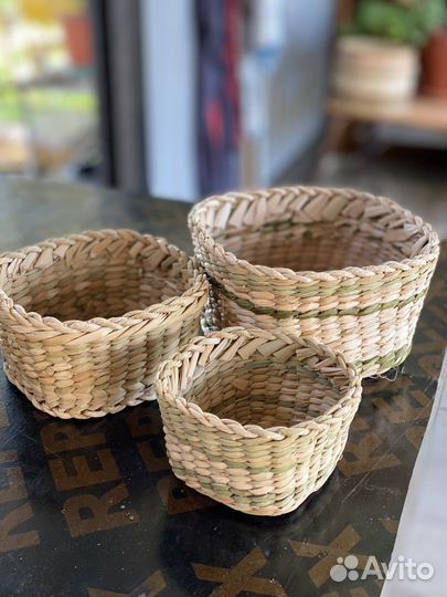 Корзина плетеная