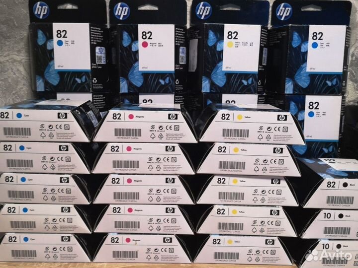 Картриджи hp 82 69ml