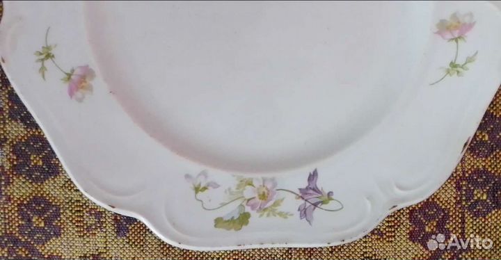 Тарелка фарфор.Кузнецов