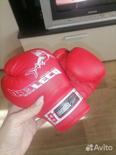 Боксерские перчатки детские 4 oz