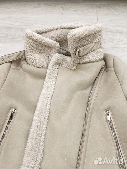 Дубленка женская 44