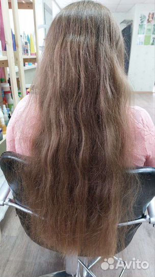 Кератиновое выпрямление волос