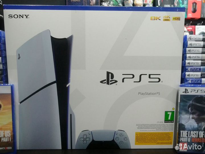 PlayStation 5 Slim 1TB Blu-Ray Edition (CFI-2016A)