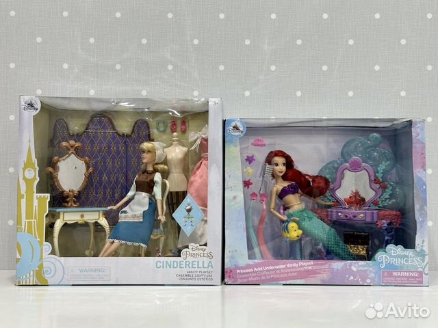 Наборы Золушка и Русалочка от Дисней