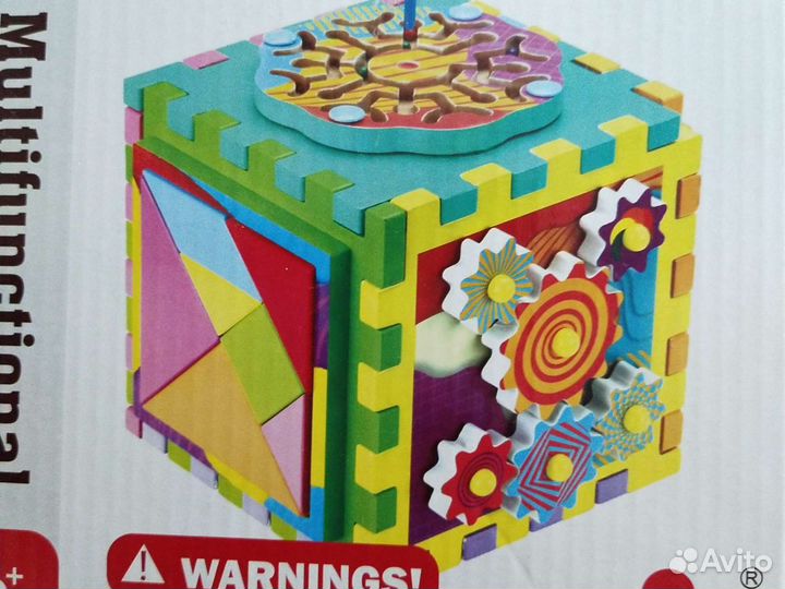 Конструктор кубики куб Монтессори