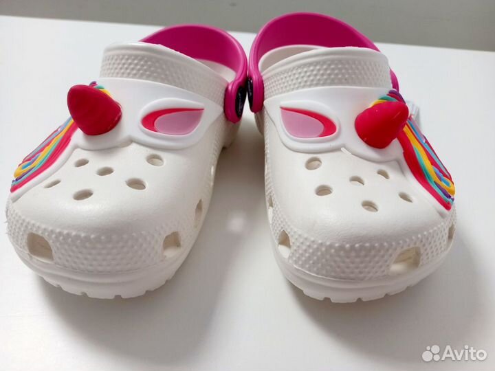 Crocs сабо literide для девочки